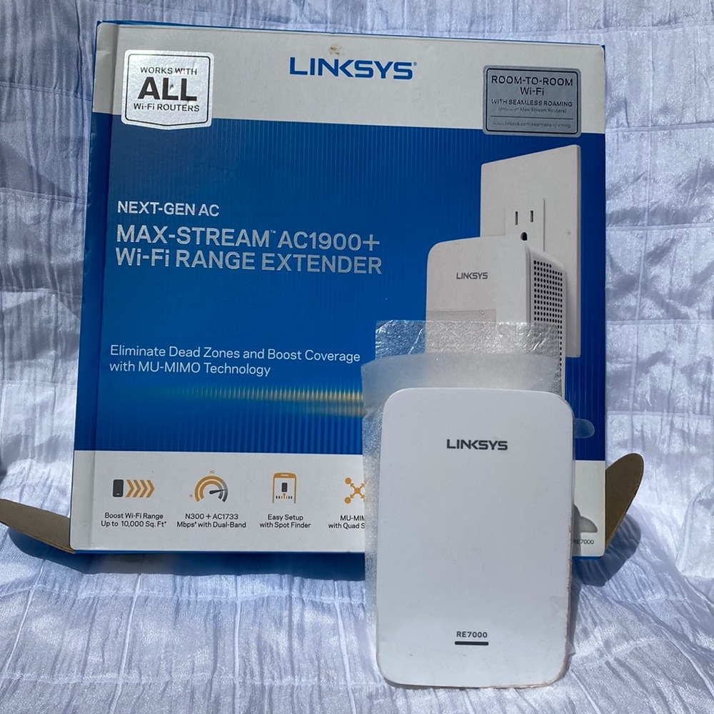 Linksys Max-Stream AC1900+ Wi-Fi range extender